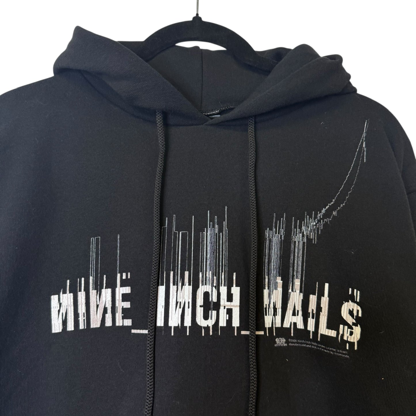 2006 Nine Inch Nails With Teeth Hoodie Sz S