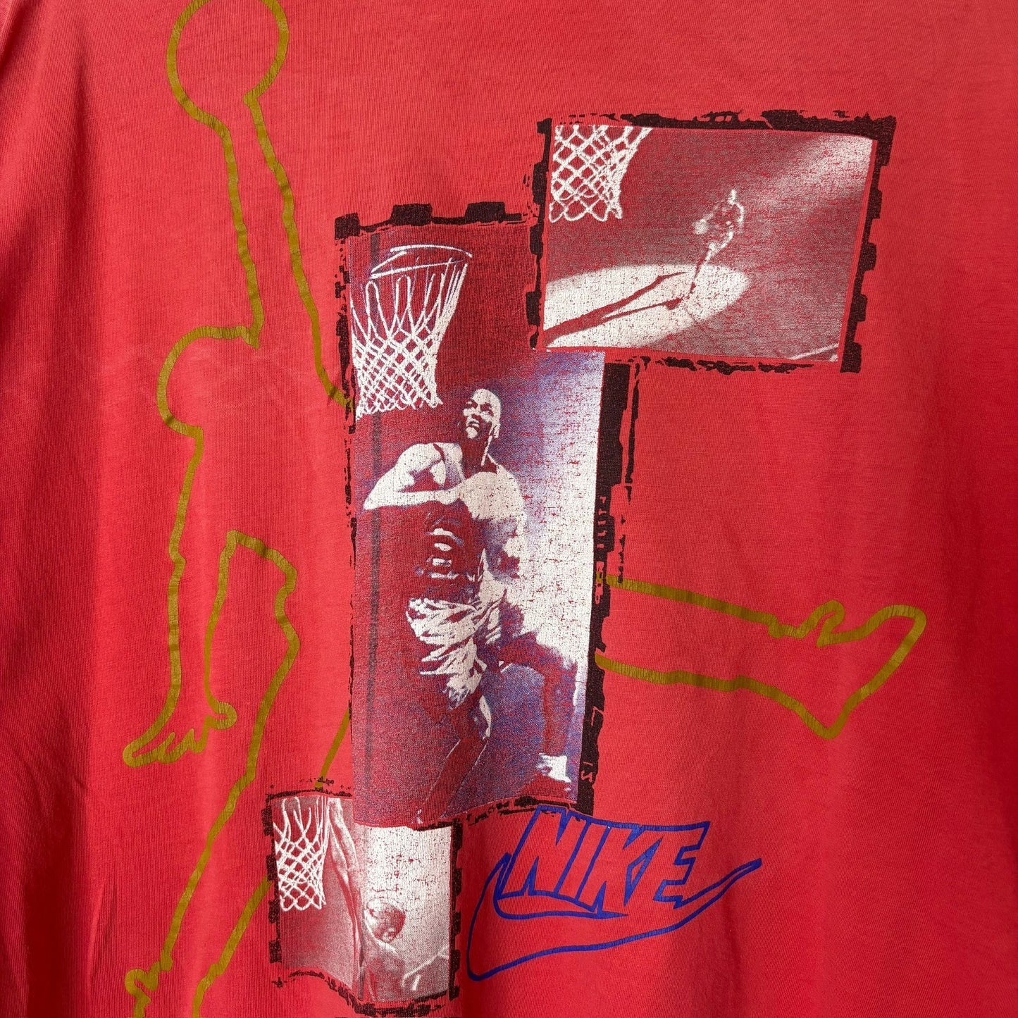 90s Michael Jordan Nike T-shirt Sz L (A6466)