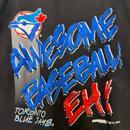 1989 Toronto Blue Jays MLB T-Shirt Sz L (B2991)