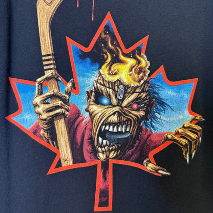 2008 Iron Maiden Team Canada T-Shirt Sz M