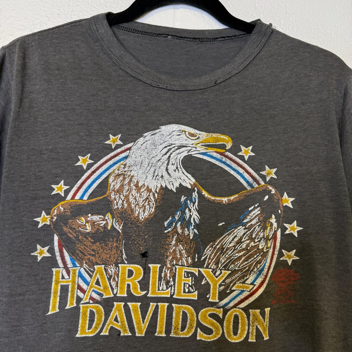 80's Harley Davidson Yellowknife T-Shirt Sz M (B467)