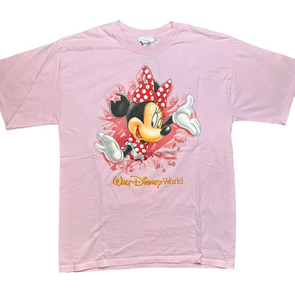 90’s Minnie Mouse Walt Disney World T-Shirt Sz L (A4235)