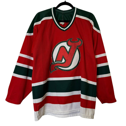 90s New Jersey Devils NHL Jersey Sz M