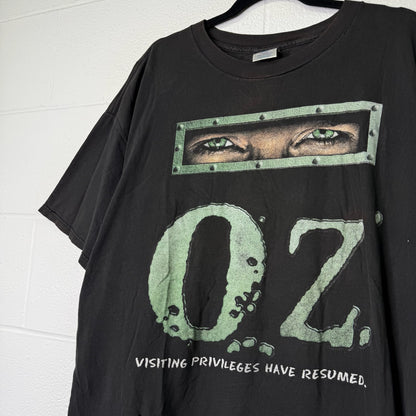 90s Oz HBO Tv Show T-Shirt Sz 2XL