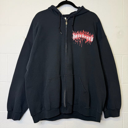 2000s Hatebreed Everyone Bleeds Now Hoodie Sz 2XL (B2237)