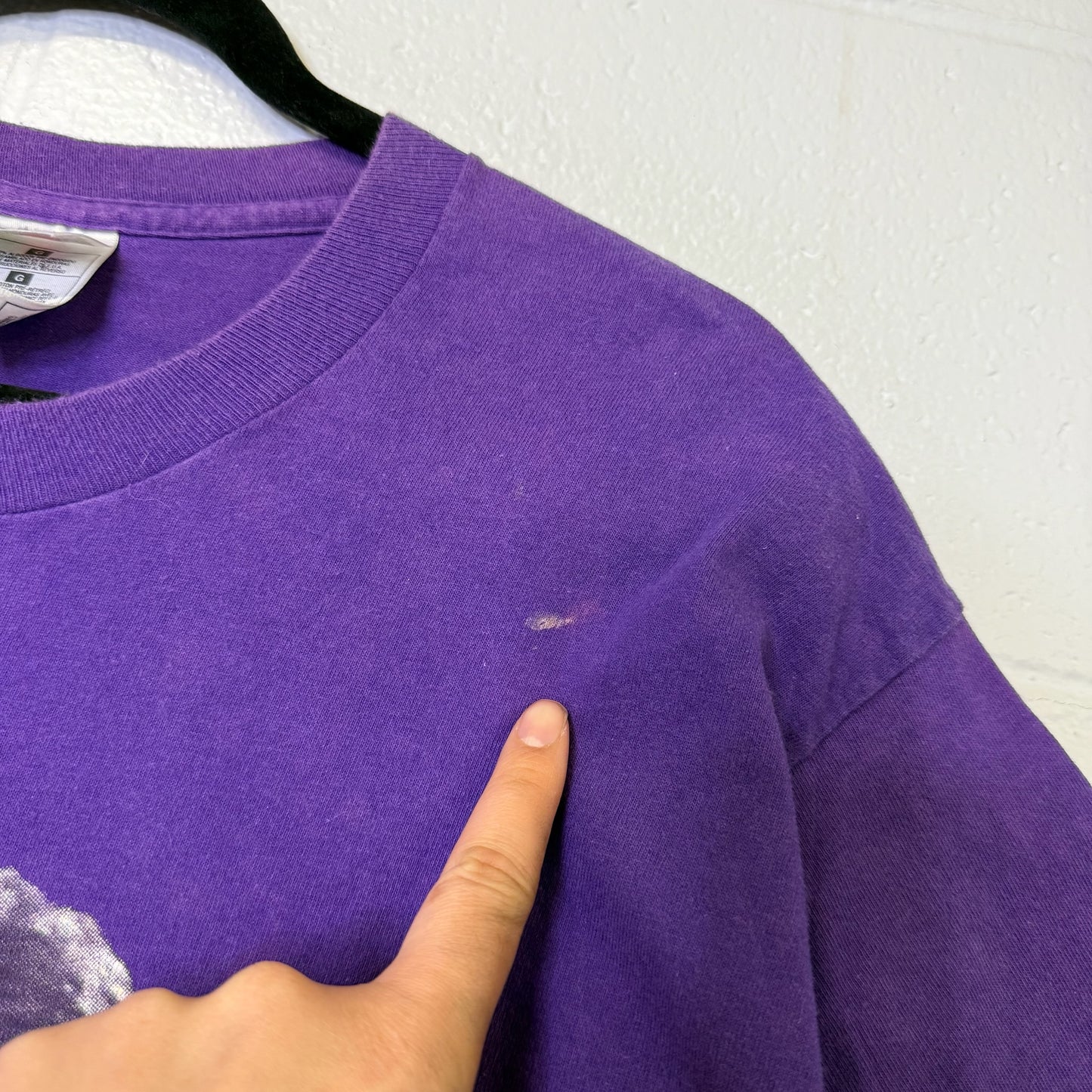 90s Jason Williams Sacramento Kings NBA  T-shirt size Large (B2485)