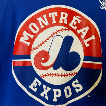 90s Montreal Expos MLB Salem T-Shirt Sz L (B2873)