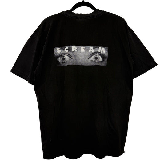 90s Scream Movie Promo T-Shirt Do You Like Scary Movies Sz XL (B2984)