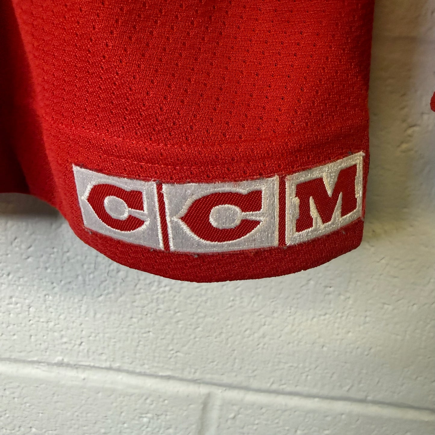 2000s Calgary Flames CCM Hockey NHL Jersey Sz XXL (B2402)