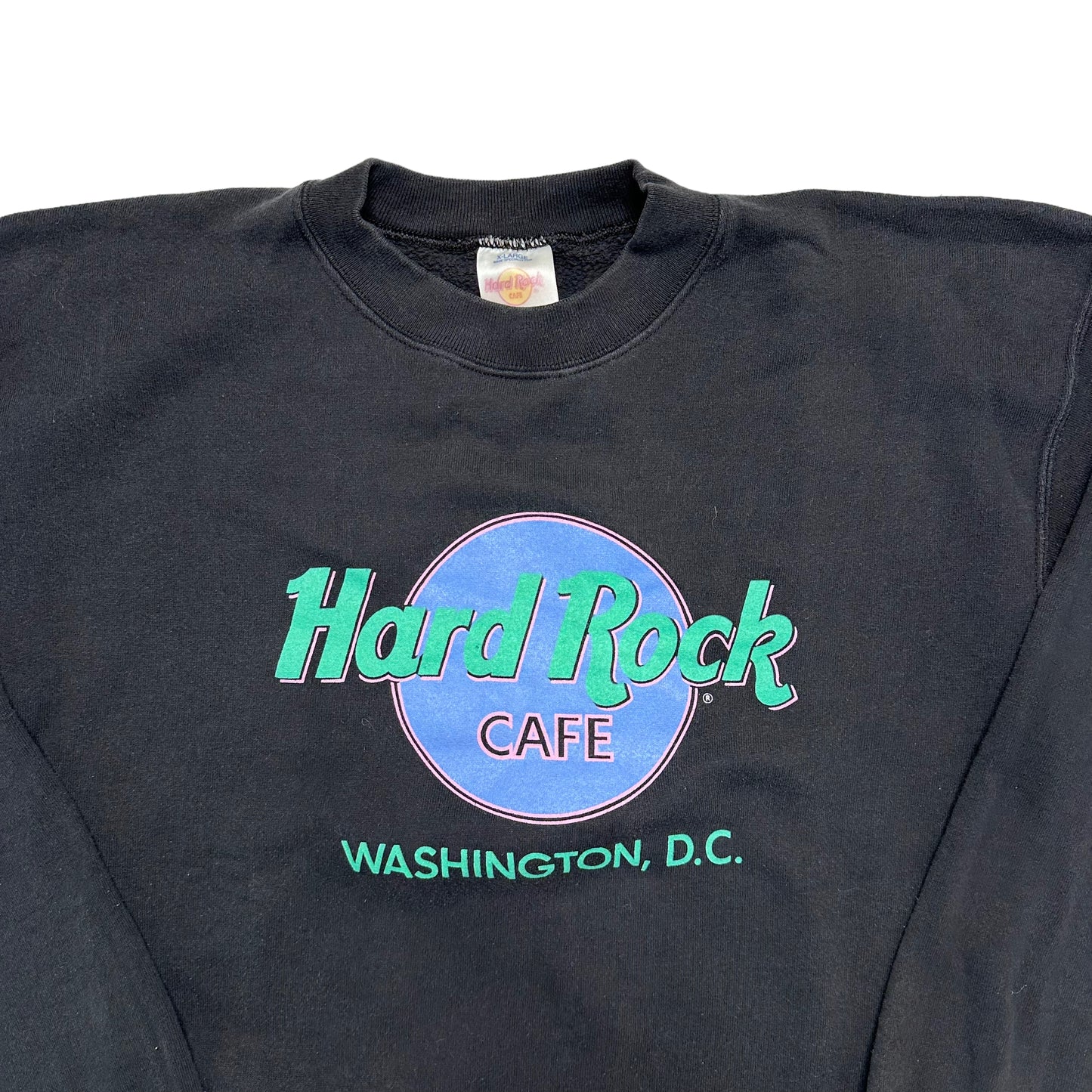 90's Hard Rock Cafe Washington DC Crewneck Sz XL (A3045)