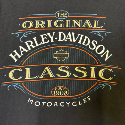 1997 Harley Davidson Capitol Lansing T-shirt Sz L (B600)