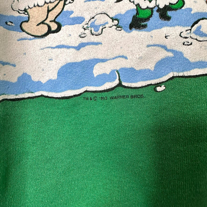 1993 Looney Tunes Christmas Crewneck(A8063)