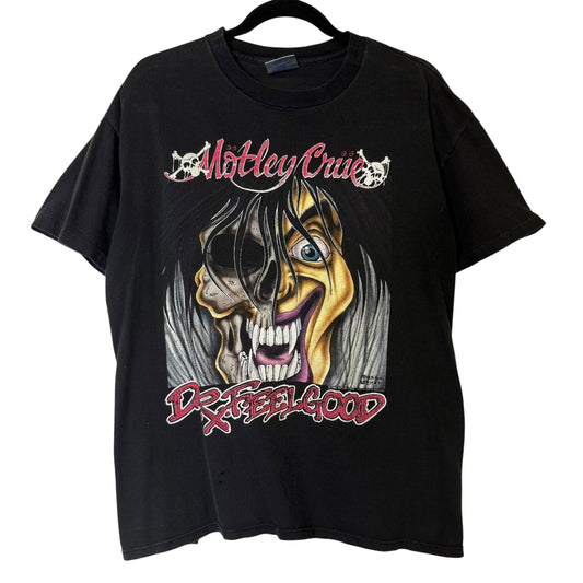 1990 Motley Crue Dr Feel Good T-Shirt Sz XL