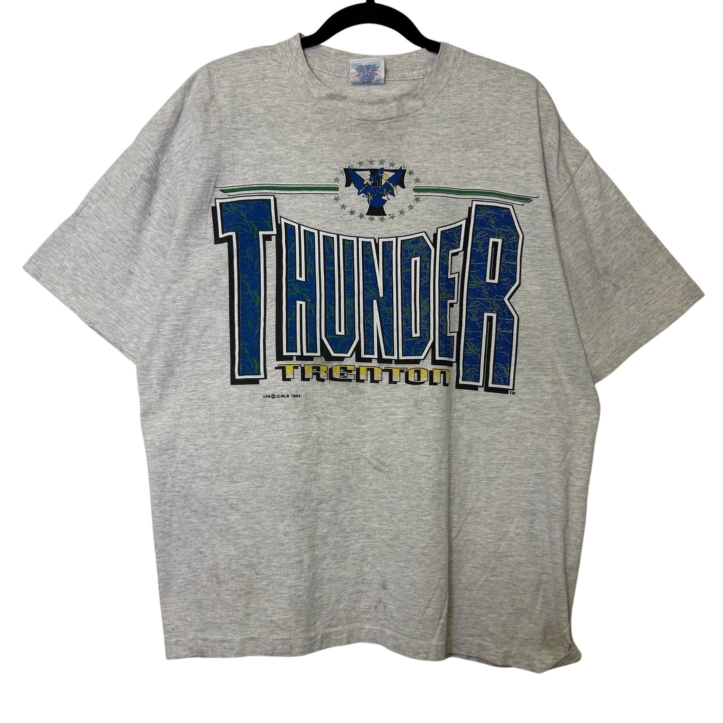1994 Trenton Thunder MLB T-shirt Sz XL (B2922)