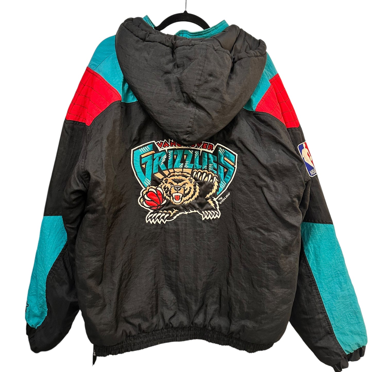 1994 Vancouver Grizzlies Starter Jacket Sz L