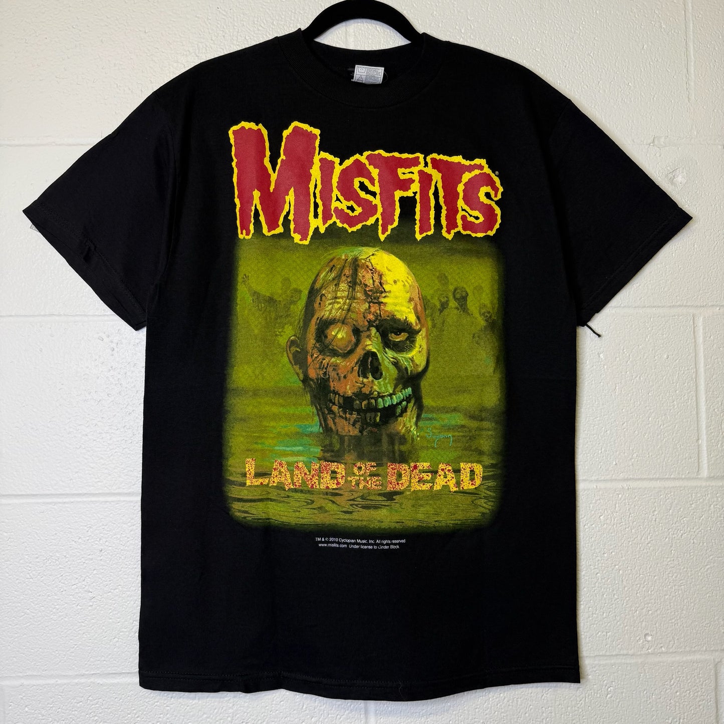 2010 Misfits Land of the Dead T-shirt Sz M (B2043)