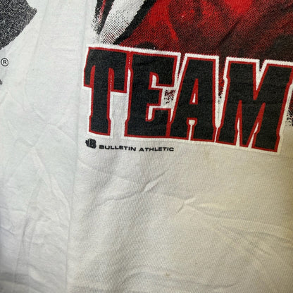 90s Team Canada Bulletin Athletics AOP T-Shirt Sz XL (B2530)
