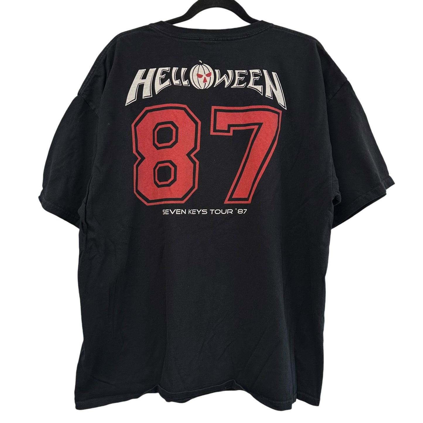 2000s Helloween Seven Keys Tour '87 T-Shirt Sz 2XL (A7542)