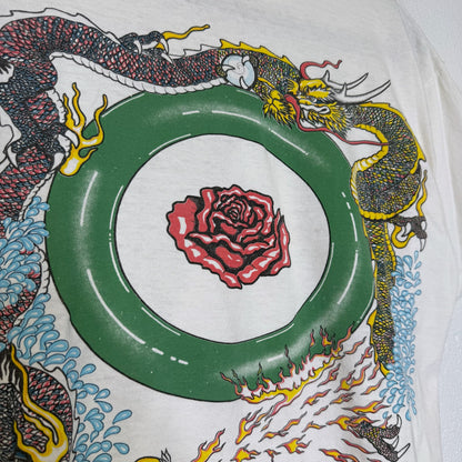 1988 Grateful Dead Year Of The Dragon Band T-Shirt Sz L