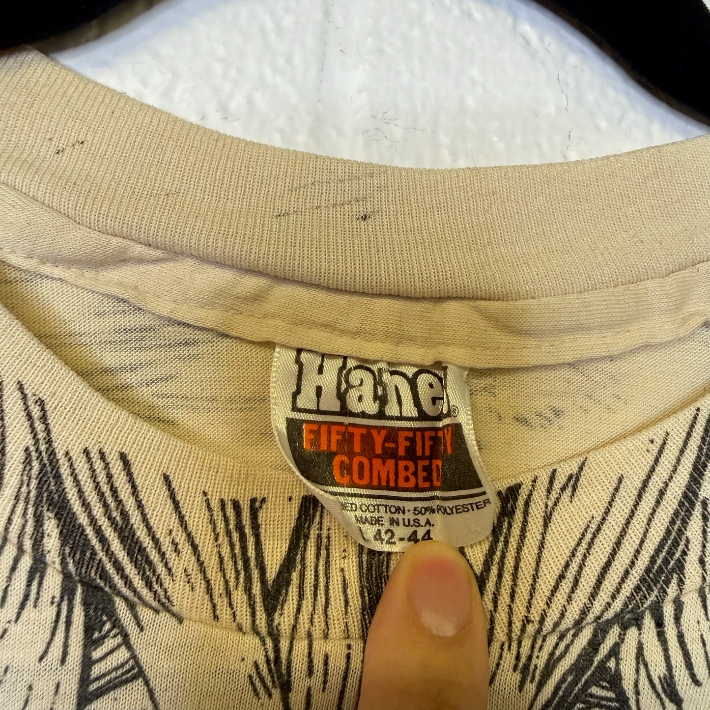 1977 Muscular System Leslie Arwin T-Shirt Sz L (B452)