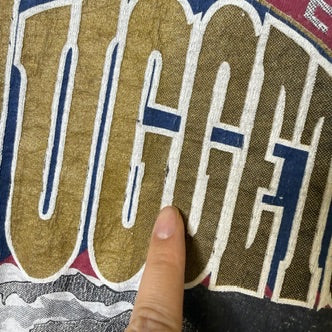 90's Denver Nuggets Nutmeg Breakthrough T-Shirt Sz XL (B2071)