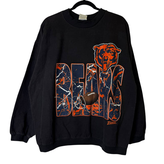 90's Chicago Bears Crewneck Sz L (B1922)