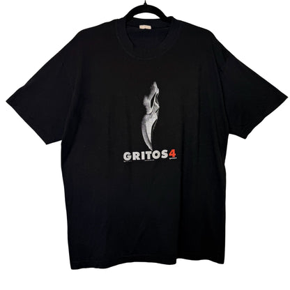2011 Scream 4 Movie Spanish Promo Gritos 4 Horror T-Shirt (B2930)