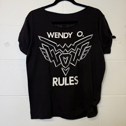 80's Wendy O Rules T-Shirt Sz M (B352)