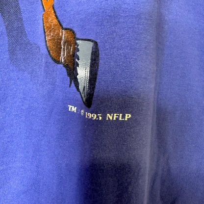 1995 Denver Broncos Nutmeg Breakthrough T-Shirt Sz XL (B270)