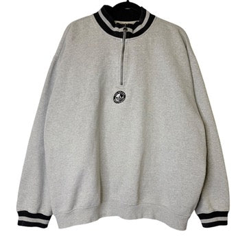 90s Adidas Crewneck 1/4 Zip Sz L (B2015)