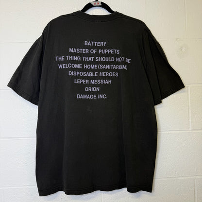 1994 Metallica Master of Puppets Band T-Shirt Sz XL (B659)