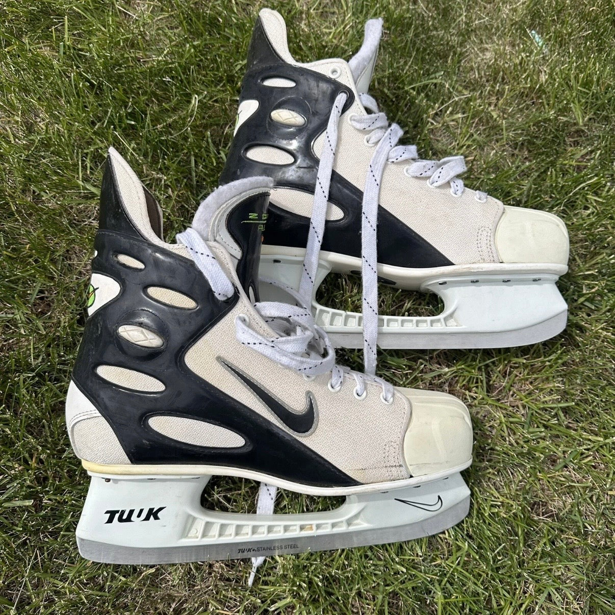 Nike Zoom Air Ice Hockey Skates Sergei Federov Tuuk Plus Blade Sz US 14 Vintage