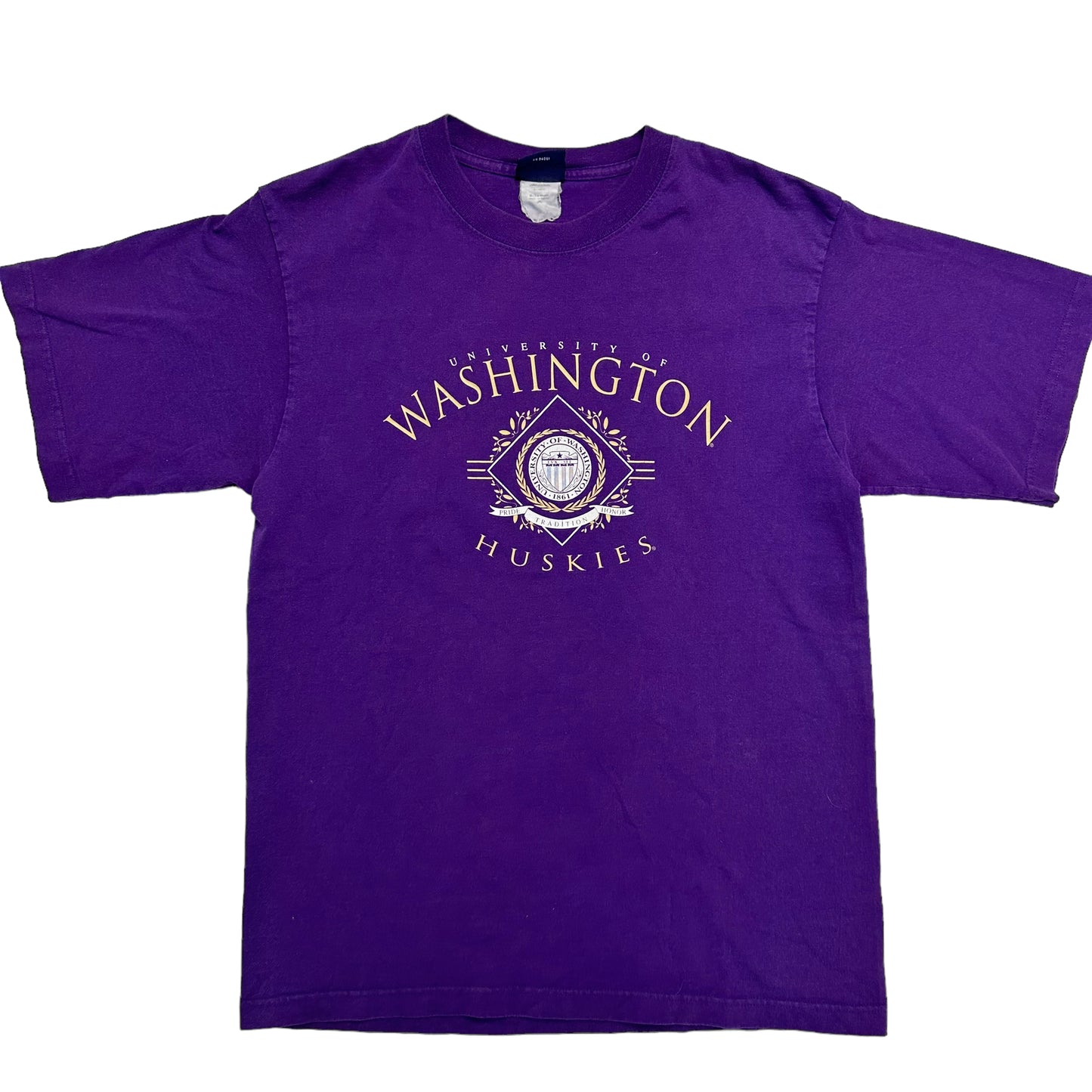 90’s Washington Huskies T-Shirt Sz L (A3046)