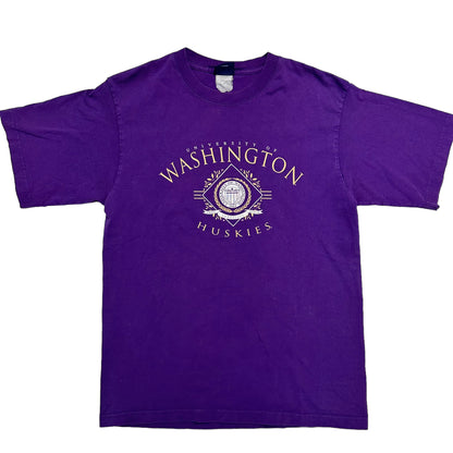 90’s Washington Huskies T-Shirt Sz L (A3046)