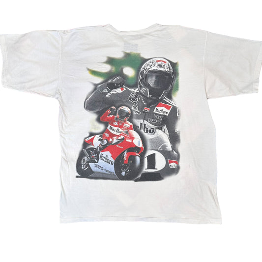 90's Marlboro Motorcycle T-Shirt Sz XL (A4611)