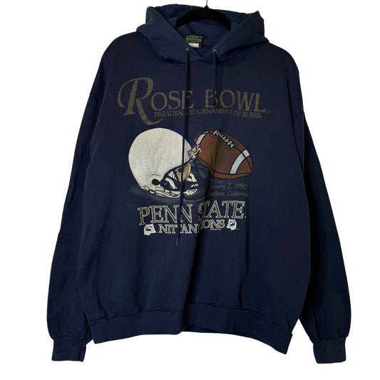 90s Penn State Rose Bowl Hoodie Sz XL (B2564)