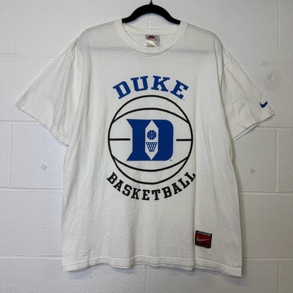 90's Duke NCAA Basketball Nike T-shirt Sz M (B621)
