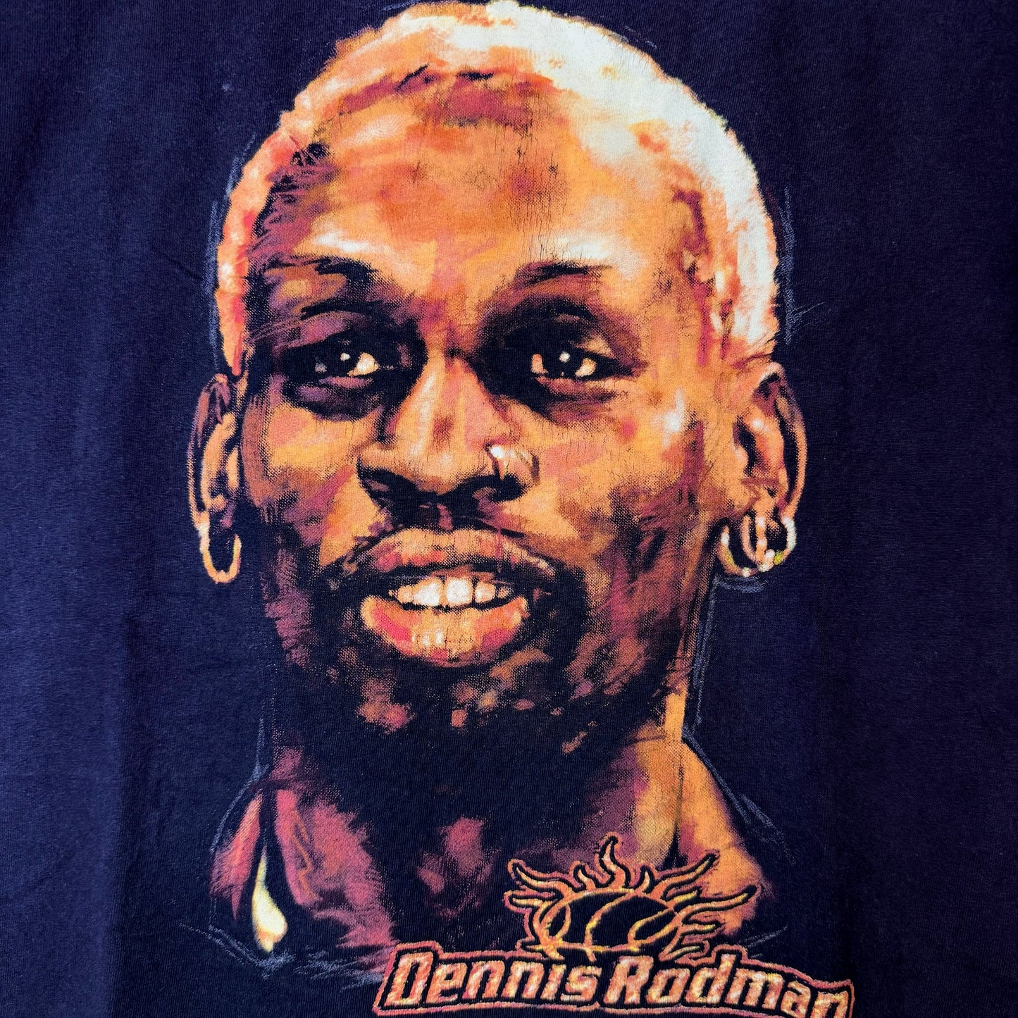 1998 Dennis Rodman Chicago Bulls NBA T-shirt (B2348)