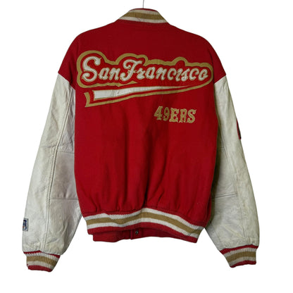 90s San Francisco 49ers NFL Letterman Jacket