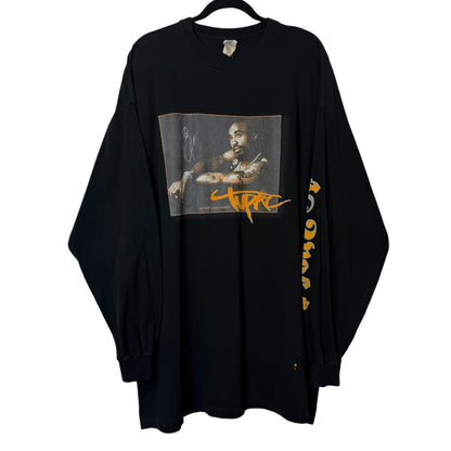 90's Tupac Most Wanted Rap Long Sleeve Shirt Sz 3XL (B1316)