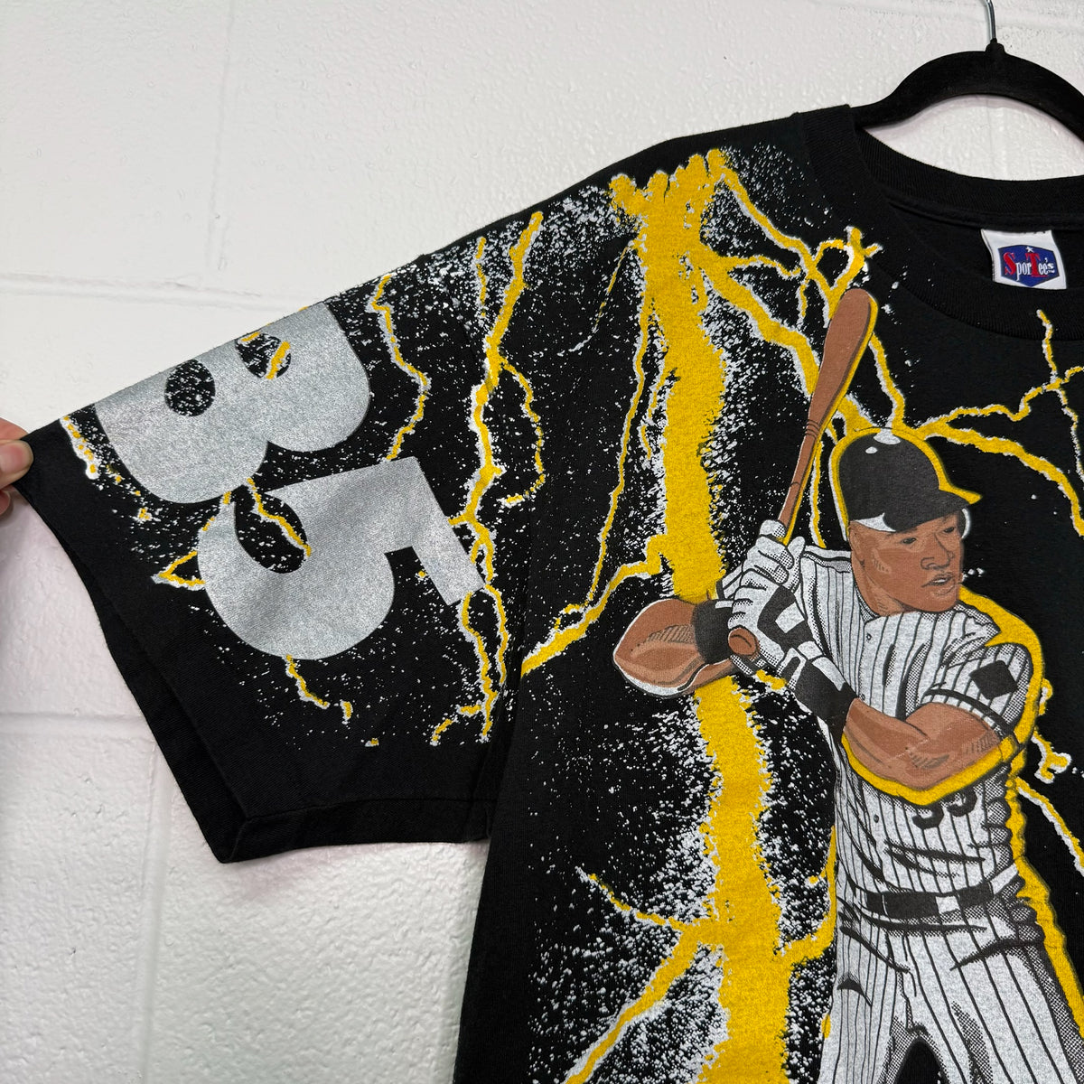 90s Chicago White Sox Frank Thomas MLB AOP T-Shirt Sz XL