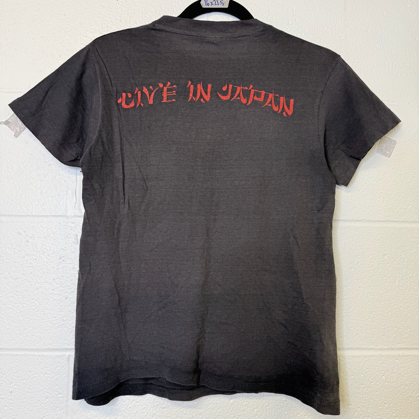 1979 Judas Priest Unleast in the East Japan Tour T-Shirt (B393)