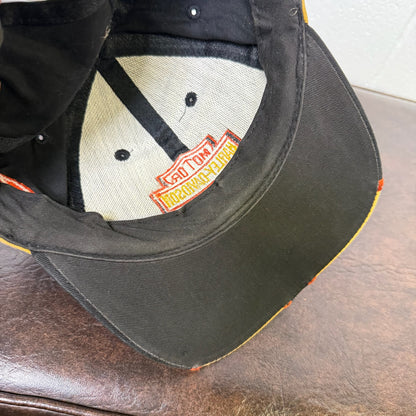 90s Harley Davidson SnapBack Flames Hat
