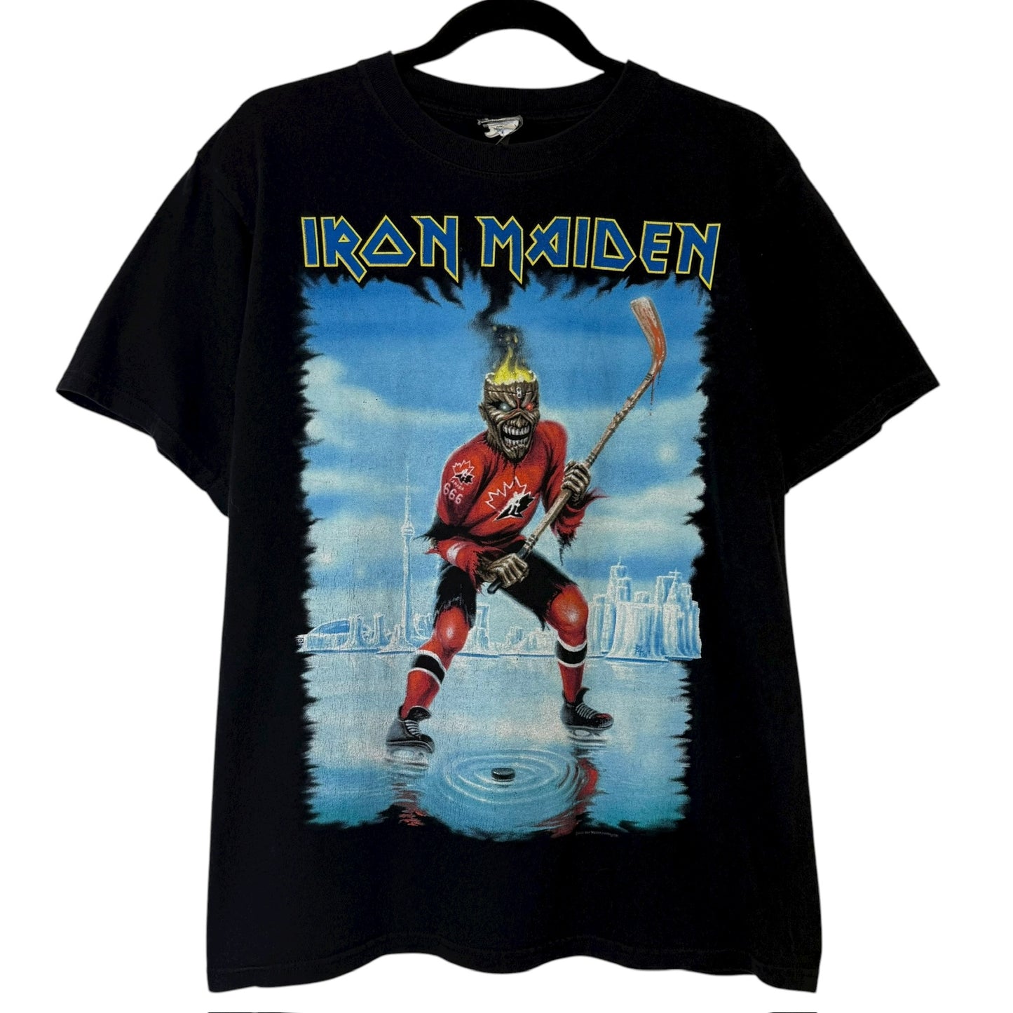 2008 Iron Maiden Team Canada T-Shirt Sz M
