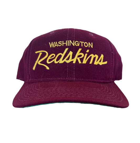 90's Washington Redskins Sports Specialties Script NFL Snapback