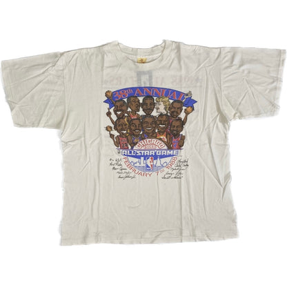 1998 NBA All-Star Game Chicago T-shirt Sz XL