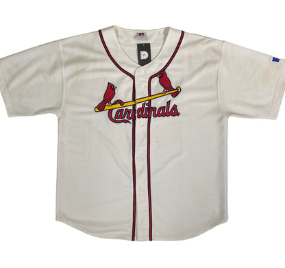 90’s St. Louis Cardinals Russell Baseball Jersey Sz 2XL (A1606)