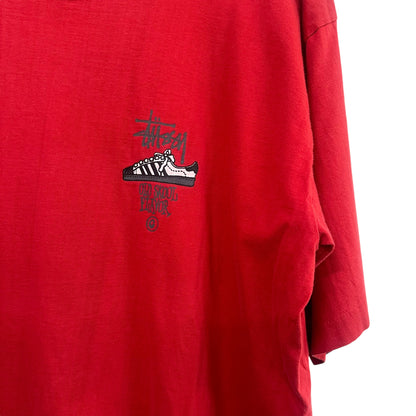 80’s Stussy Old School Flavor T-shirt Sz L (X245)