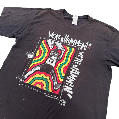 90s Michael Jordan Bob Marley Nike Jammin T-Shirt Sz XL