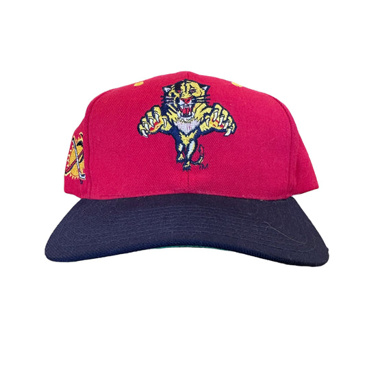 90s Florida Panthers American Needle Blockhead SnapBack Hat